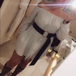 Fashion Nova Give You The World Off Shoulder Dress